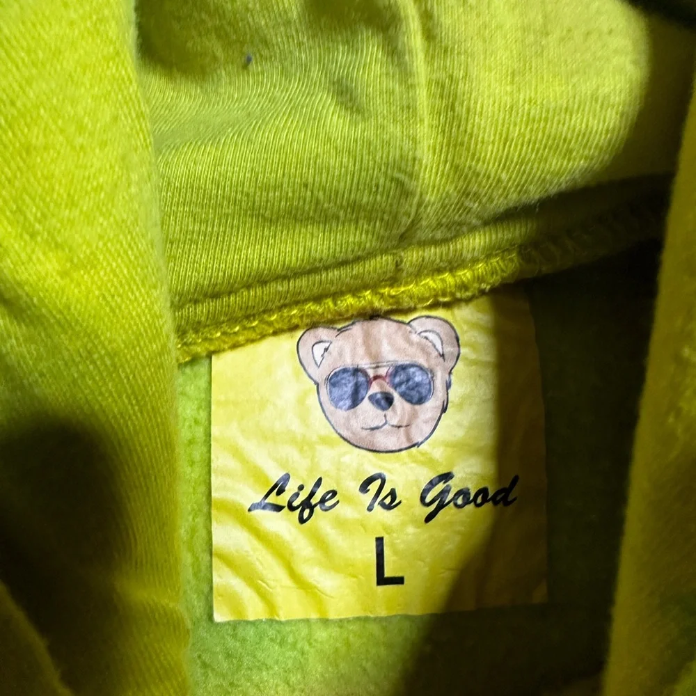 Life Is Good Tie Die Hoodie - Picture 3 of 3